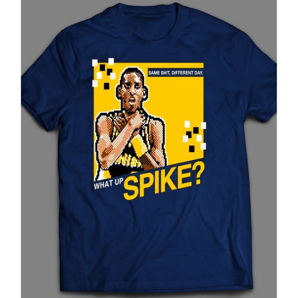PLAYOFFS BASKETBALL What Up Spike Choke Video Game Shirt